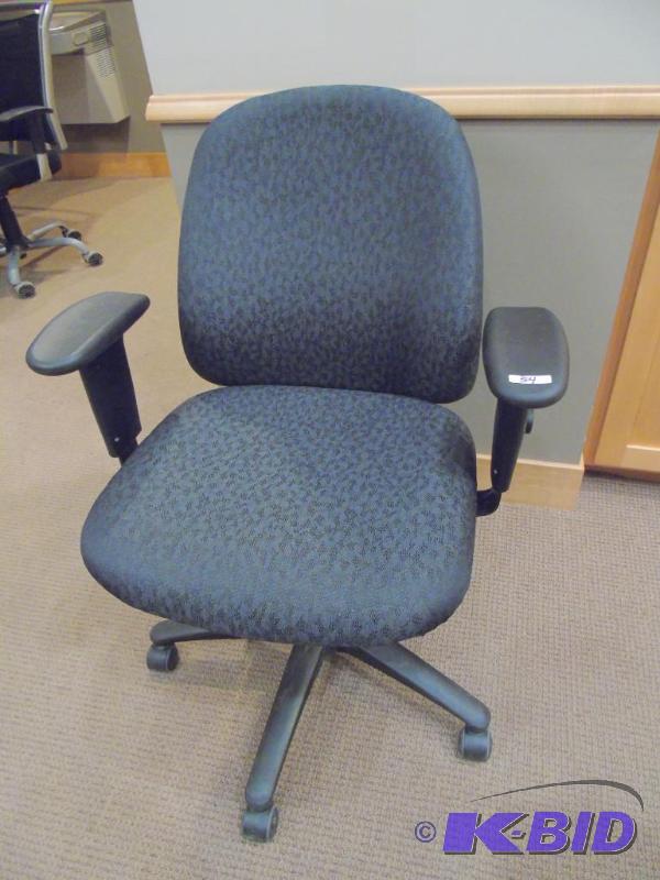 lot 54 image: Slate Gray Office Chair