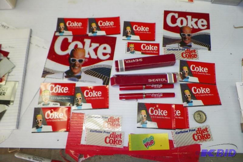 lot 140 image: Coke sales lot from Coke Salesman