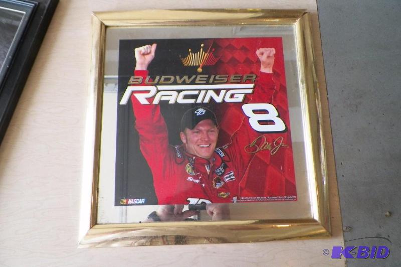 lot 162 image: Dale Jr. Bud Racing Picture