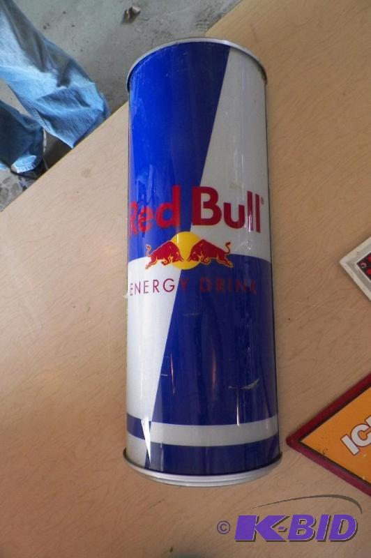 lot 164 image: Red Bull Lighted Sign - Tested and works