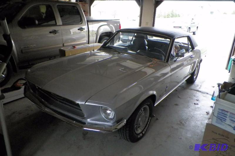 lot 22 image: 1968 Ford Mustang 2 Door Hard Top