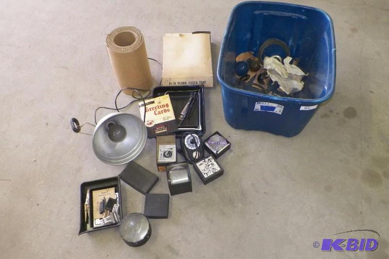 lot 40 image: Old Photography Equipment