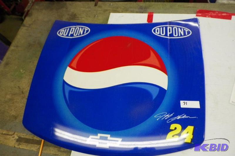 lot 71 image: Pepsi Race Hood - Metal