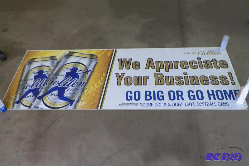 lot 80 image: Baseball Banner