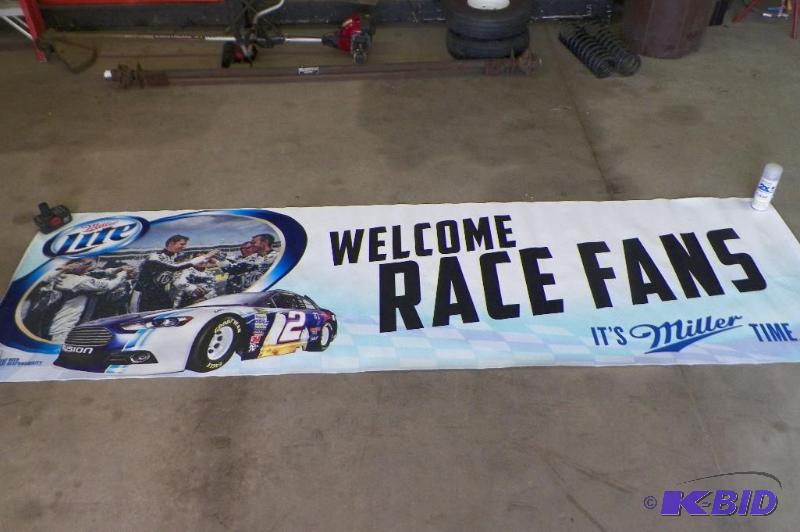 lot 98 image: Nascar Banner