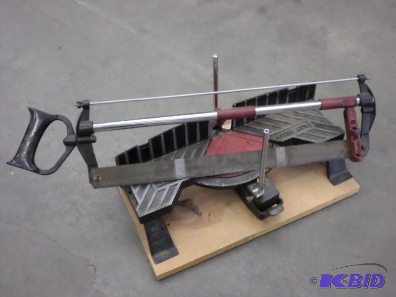 lot 105 image: Craftsman Miter Box With Saw...