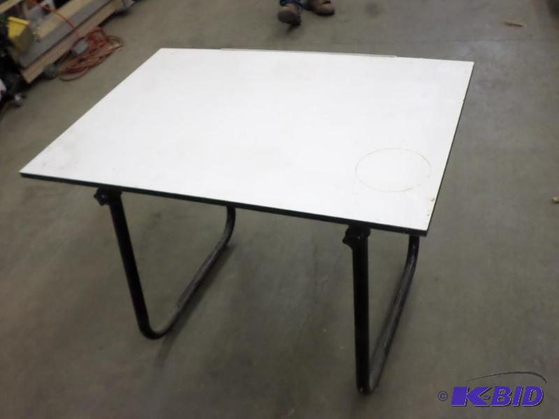 lot 107 image: 24&quotx36" Adjustable Drafting Table...