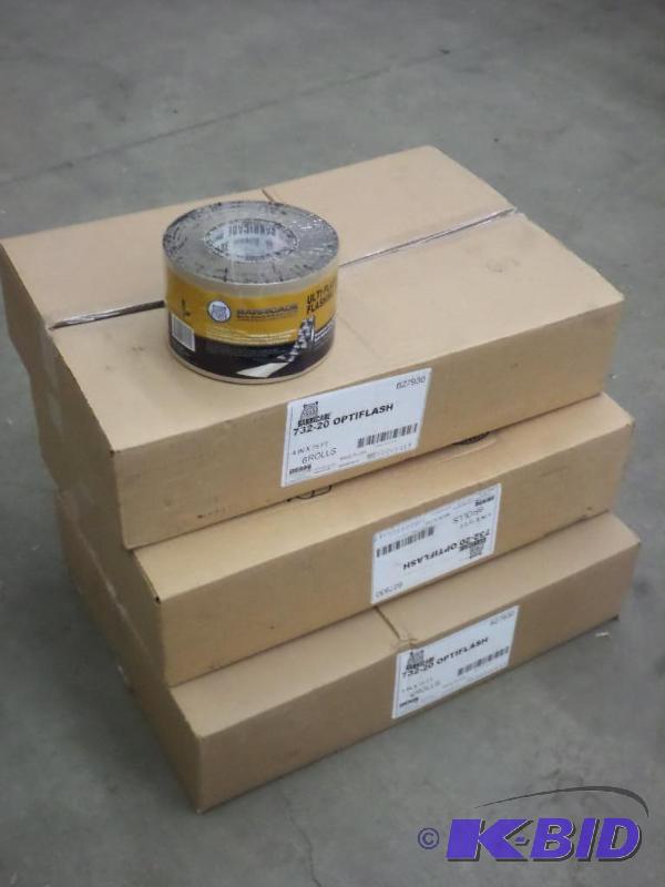 lot 38 image: (3) Cases Of Barricde Optiflash 4&quotx75ft ...