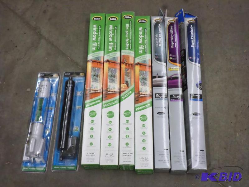 lot 52 image: Lot Of New Window Film, New Window Tint, Doo...