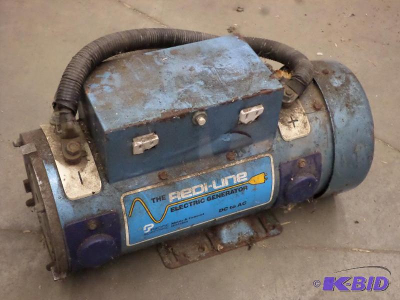 lot 58 image: Reddi-Line DC-AC Electric Generator...