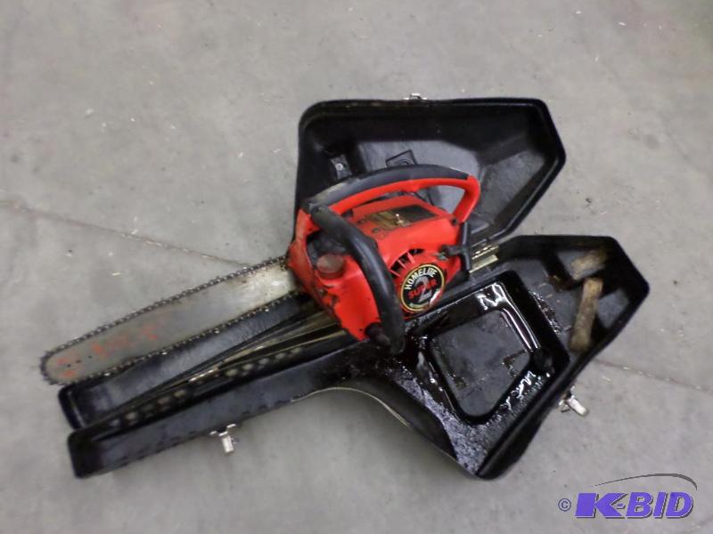lot 60 image: Homelite Super-2 Chainsaw With Case...