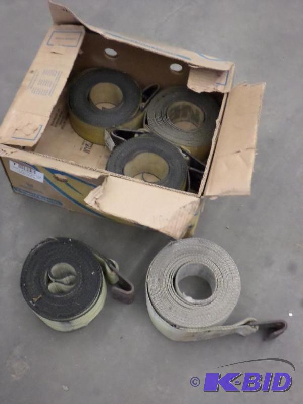 lot 99 image: Lot Of (5) 4" Load Straps...