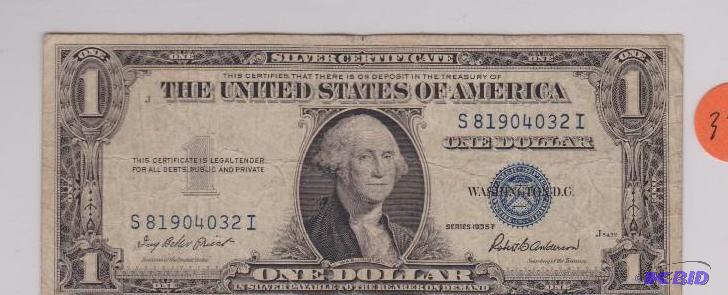 1935 F $1.00 Silver Certificate