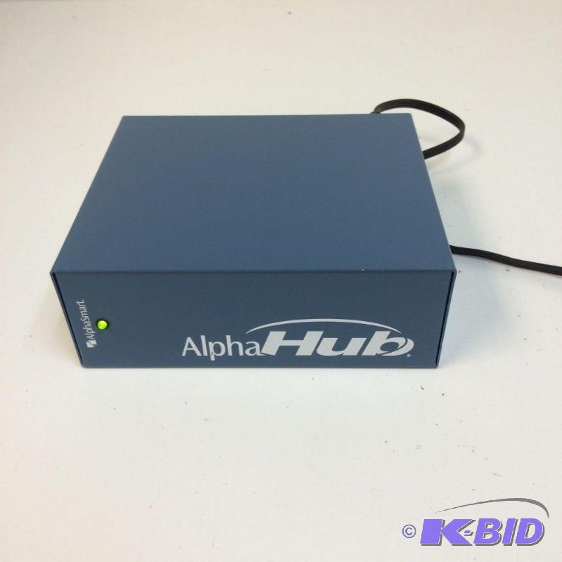 lot 18 image: Lot of (TWO) Alphasmart AlphaHub 30-Port Dock...