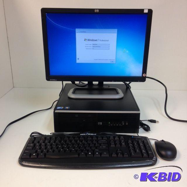 lot 4 image: Dell Compaq 8000 Elite Desktop Computer     ...