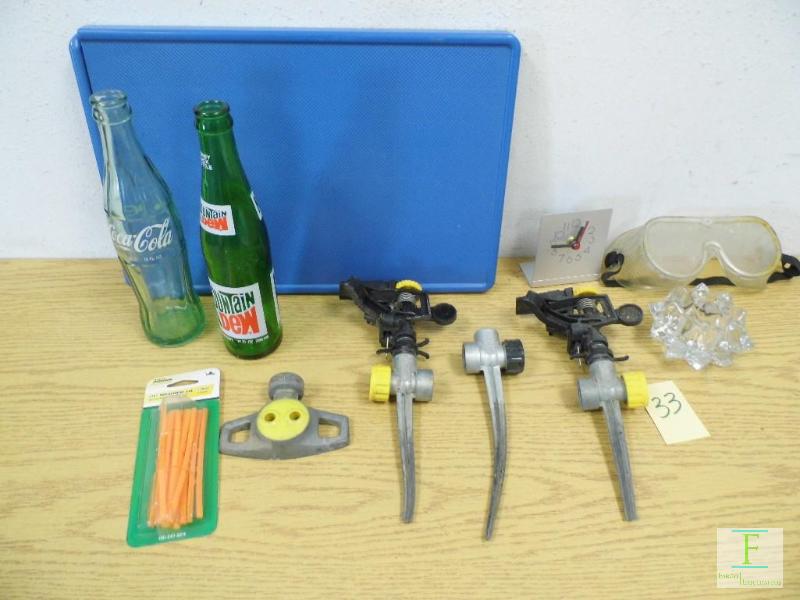 Coke Bottle & Sprinklers