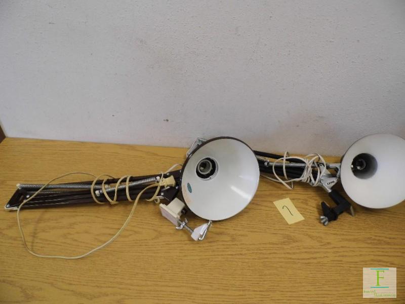 2 Lights with Clamps