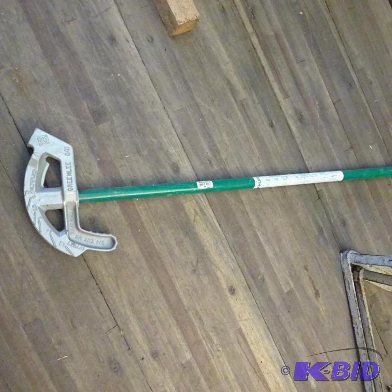 34 greenlee pipe bender...