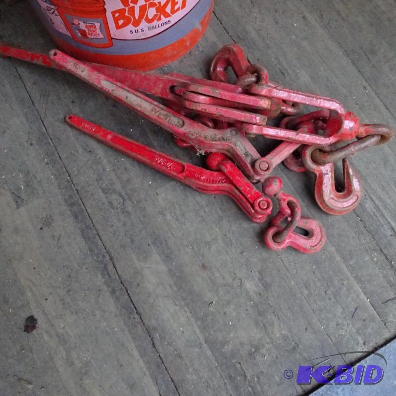 3 chain binders...