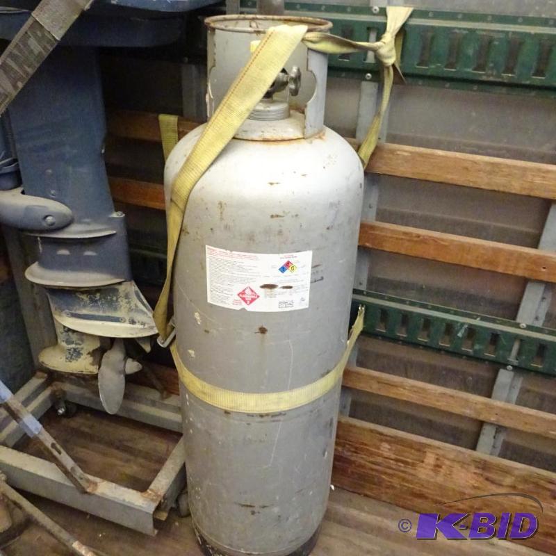 100 LB LP tank...