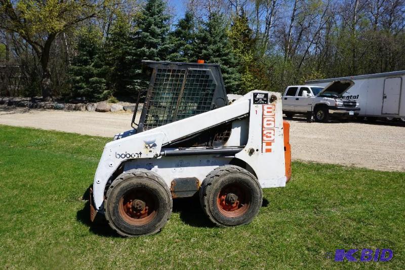 lot 1 image: 1998&nbspBobcat 863H&nbspSkid Loader Skid S...