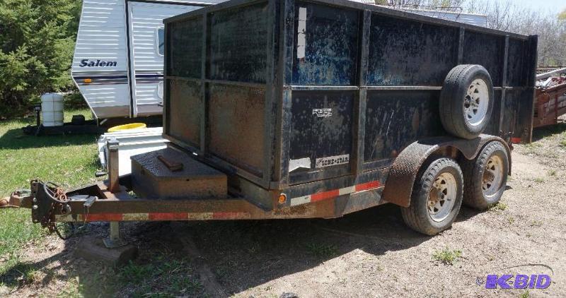 lot 7 image: 2000 ATM Lone Star 12 Tandem Axle Electric O...