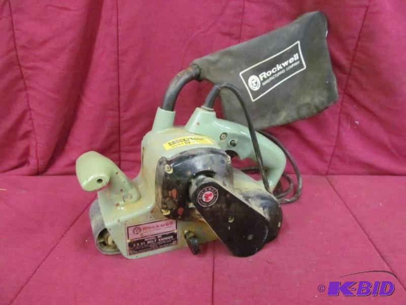 Belt sander
