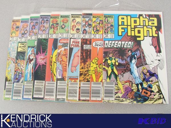 10 - 1984-85 Series Marvel Alpha Flight