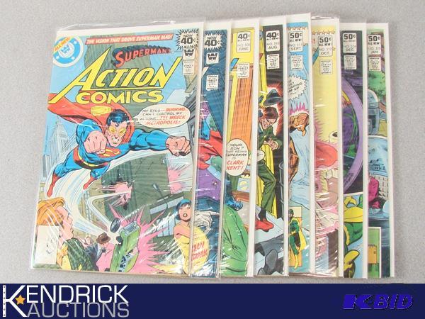 8 - 1938 Series DC and Whitman Action Comics Featuring Superman