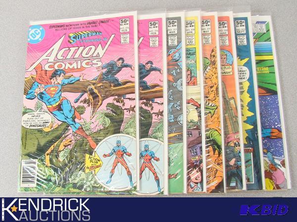 8 - 1938 Series DC Action Comics Featuring Superman