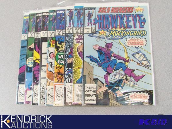 9 - 1987 Series Marvel Solo Avengers Starring Hawkeye