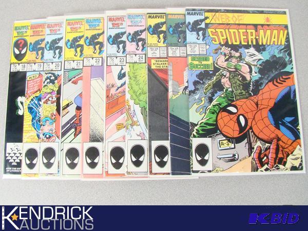 10 - 1985 Series Marvel Web of Spider-Man