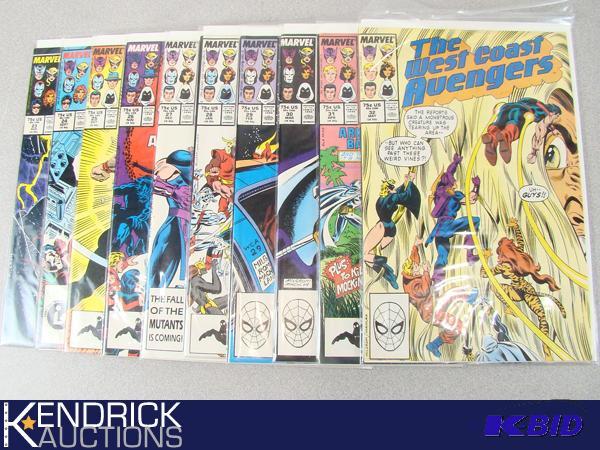 10 - 1985 Series Marvel West Coast Avengers