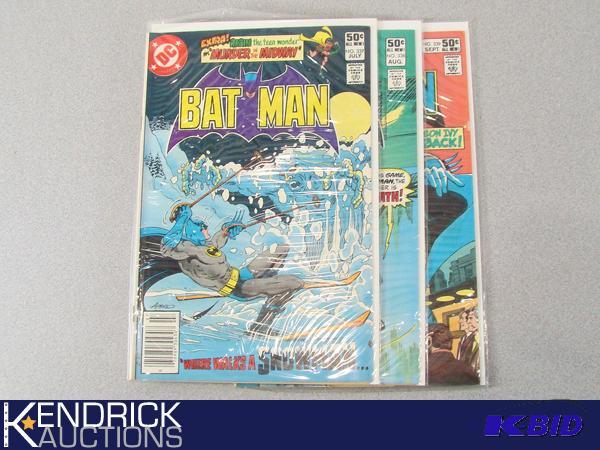 3 - 1964 Series DC Batman Comic Books
