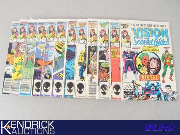 12 - 1985 Series Marvel The Vision and the Scarlet