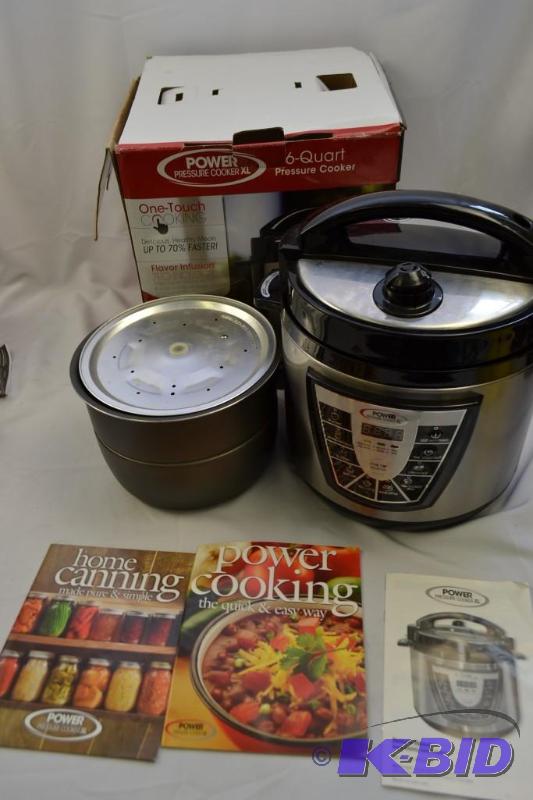 Power 6 quart Pressure Cooker