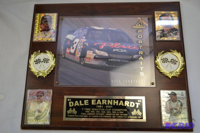 Dale Earnhardt Plack