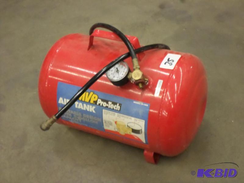 lot 35 image: MVP Pro-Tech 5-Gallon Portable Air Tank...