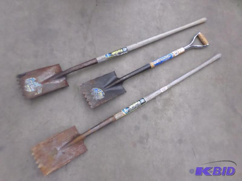 lot 53 image: (3) Shingle Tear-Off Tools...