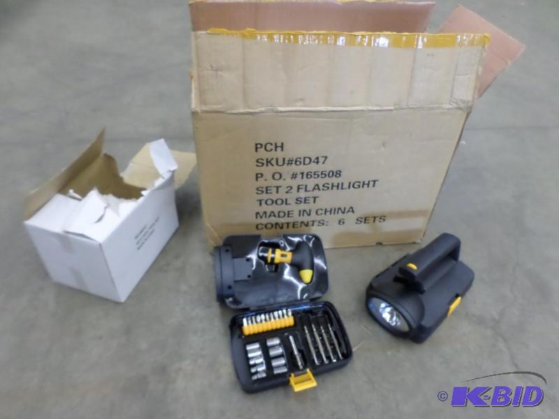 lot 94 image: New Case Of Emergency FlashlightTool Sets, (...