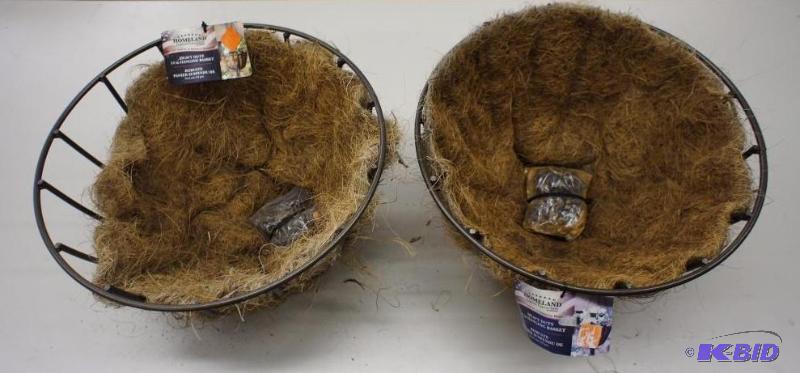New Heavy Duty 14&quot Hanging Baskets - (2)...