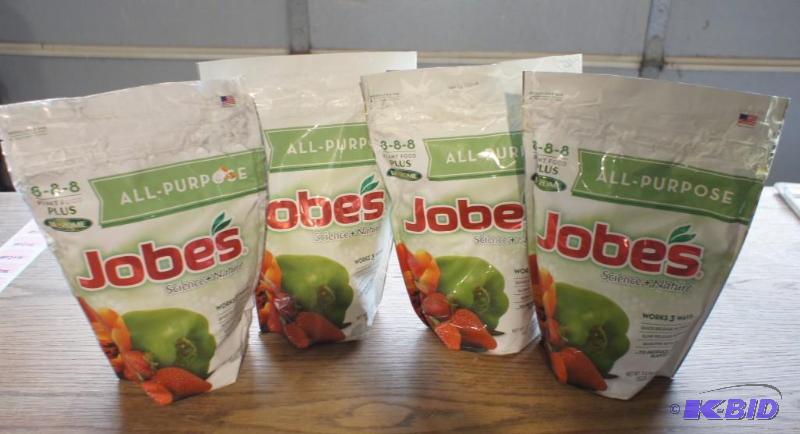 New Four&nbspbags of Jobes Plant Food Plus -...