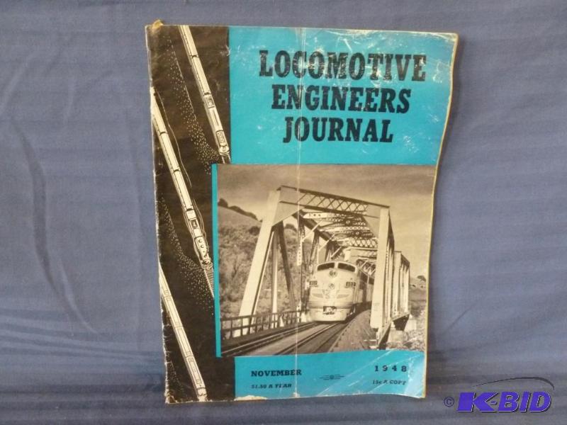 lot 18 image: Locomotive Engineers Journal. 1948. ...