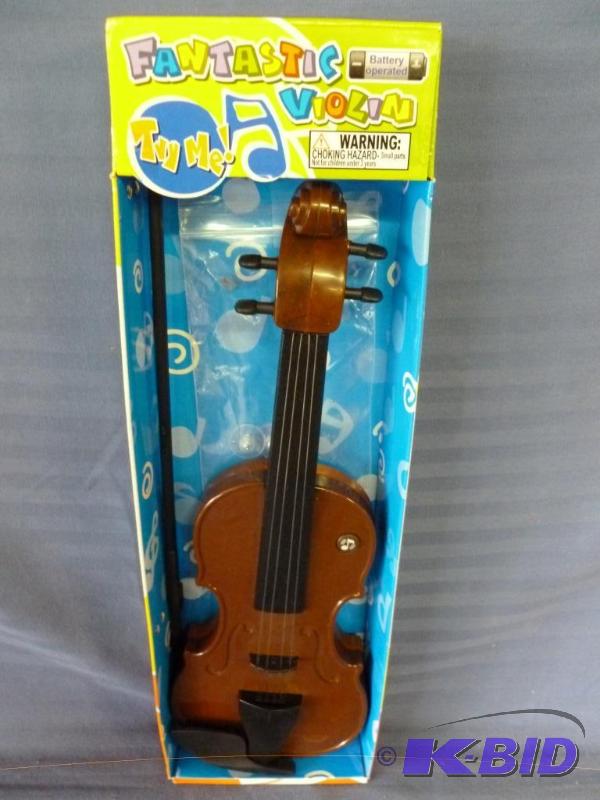 lot 194 image: Fantastic Violin - battery operated, new in t...