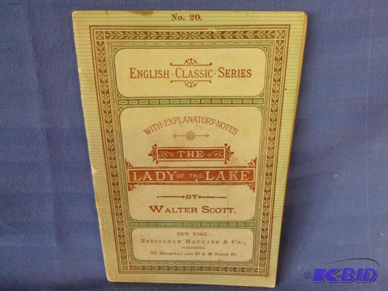 lot 198 image: Antique Booklet - The Lady Of The Lake -...