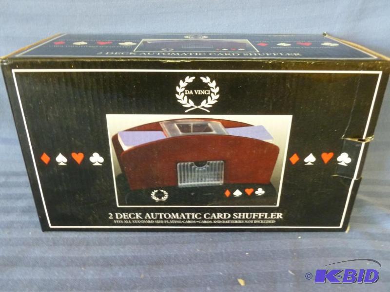 lot 35 image: Da Vinci 2 deck automatic card shuffler, come...