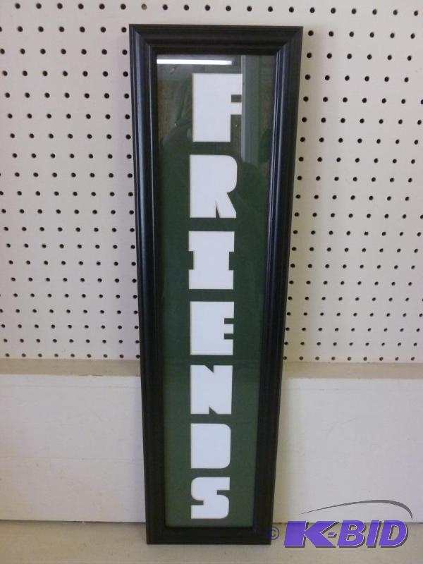 lot 81 image: Friends themed framed picture frame, measures...