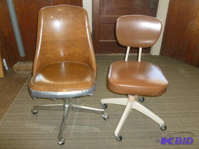 lot 84 image: Lot of two roller wheel chairs, one of them h...