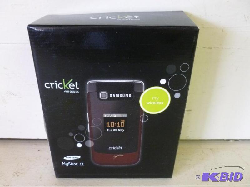 lot 93 image: Cricket Wireless - Samsung My Shot II cell ph...