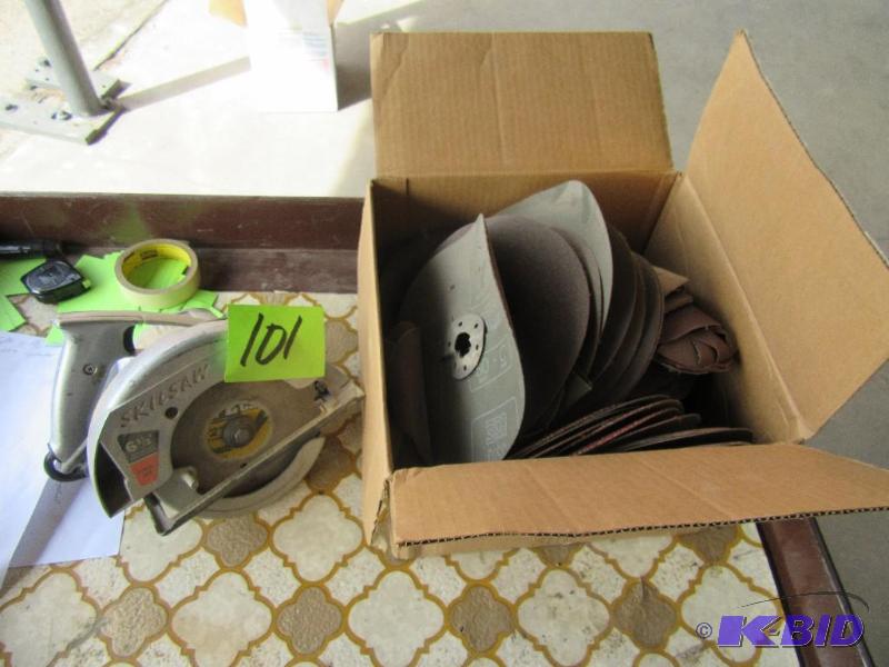 Skilsaw, Box of Sanding Discs
